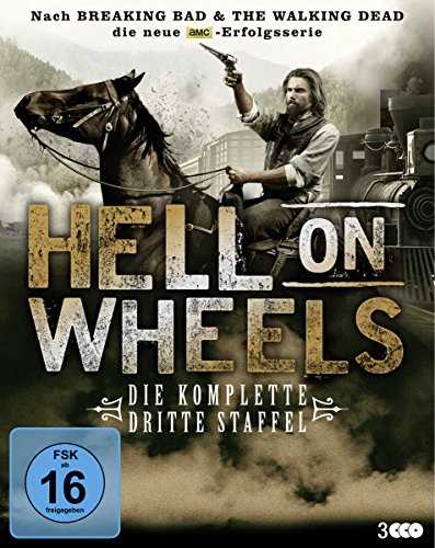 Hell on Wheels - Die komplette dritte Staffel [Blu-ray] von MOUNT,ANSON/MEANEY,COLM/COMMON/+