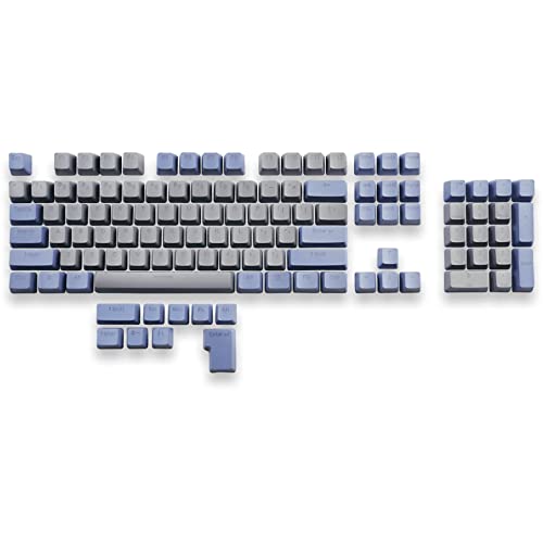 MOUNTAIN Mineral PBT Double Shot Keycap Set für MX Switches - OEM Profile - 113 Tasten - US-ANSI + ISO addon (Dolomite A) von MOUNTAIN
