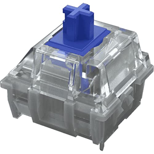 MOUNTAIN Tastaturschalter, Blau, durchsichtig (Packung mit 90 Stück) (MG-EVAC-SWITCHPACK90-MTN-TACTI) Marke: von MOUNTAIN