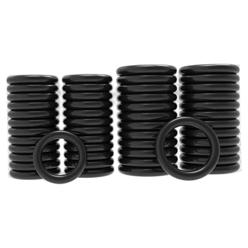 50-teiliger O-Ring, Gummi-O-Ringe für Hochdruckreiniger, wasserdicht und ölbeständig, je 25 Stück für 1/4 Zoll, 3/8 Zoll, M22-Schnellkupplungs-Ring-Kit, Ringe aus Gummi von MOUNTTU