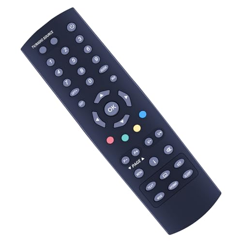MOVHEIYL Ersatz Fernbedienung passend für Humax HDFOX, HD Fox, RM106, RM 106, CXHD-5000C, HDCI-5000, 03202-00007 von MOVHEIYL