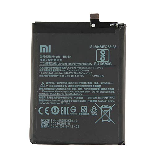 Interner Akku BM3K 3100 mAh Xiaomi Mi Mix 3 – OEM BM3K 3100 mAh Li-Polymer Akku für Xiaomi Mi Mix 3 kompatibel von MOVILSTORE