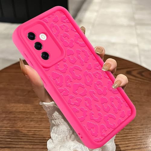 MOWIME Kompatibel mit Samsung Galaxy A56 5G Hülle, Gepardenmuster, stoßfest, weiche TPU-Schutzhülle für Frauen und Mädchen, schlanke Anti-Kratz-Leoparden-Hülle für Samsung Galaxy A56 5G 6,7 Zoll, Hot von MOWIME