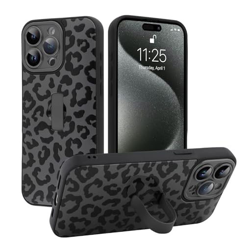 MOWIME Kompatibel mit iPhone 15 Pro Max Hülle mit Fingerschlaufe, Gepardendruck, stoßfest, weiche TPU-Schutzhülle für Frauen und Mädchen, schlanke Anti-Kratz-Hülle für iPhone 15 Pro Max 6,7 Zoll MOWIME Kompatibel mit iPhone 15 Pro Max Hülle mit Fingerschlaufe, Gepardendruck, stoßfest, weiche TPU-Schutzhülle für Frauen und Mädchen, schlanke Anti-Kratz-Hülle für iPhone 15 Pro Max 6,7 Zoll von MOWIME