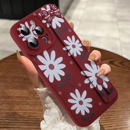 MOWIME Kompatibel mit iPhone 15 Pro Max Hülle mit Schleife, Gänseblümchen Blume, Stoßfeste, weiche TPU-Schutzhülle für Frauen Mädchen, schlanke Anti-Kratzer Hülle für iPhone 15 Pro Max 6,7 Zoll MOWIME Kompatibel mit iPhone 15 Pro Max Hülle mit Schleife, Gänseblümchen Blume, Stoßfeste, weiche TPU-Schutzhülle für Frauen Mädchen, schlanke Anti-Kratzer Hülle für iPhone 15 Pro Max 6,7 Zoll von MOWIME