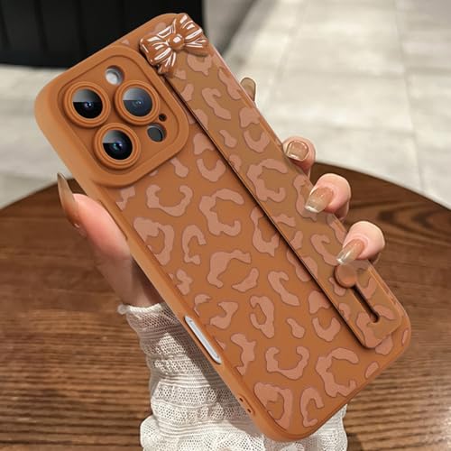 MOWIME Kompatibel mit iPhone 16 Pro Max Hülle mit Schleife,Leopard Gepard Stoßfest Weich TPU Schutzhülle für Frauen Mädchen Slim Anti-Kratzer Hülle für iPhone 16 Pro Max 6,9 Zoll, Braun MOWIME Kompatibel mit iPhone 16 Pro Max Hülle mit Schleife,Leopard Gepard Stoßfest Weich TPU Schutzhülle für Frauen Mädchen Slim Anti-Kratzer Hülle für iPhone 16 Pro Max 6,9 Zoll, Braun von MOWIME