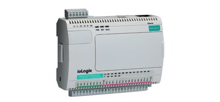 MOXA ioLogik E2210 - Smart Ethernet Remote I/O mit 12 DIs, 8 DOs von MOXA