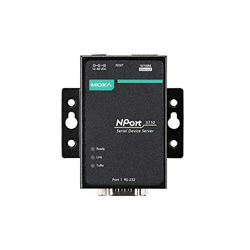 NPort 5110 Serieller Geräteserver mit 1 Port von MOXA