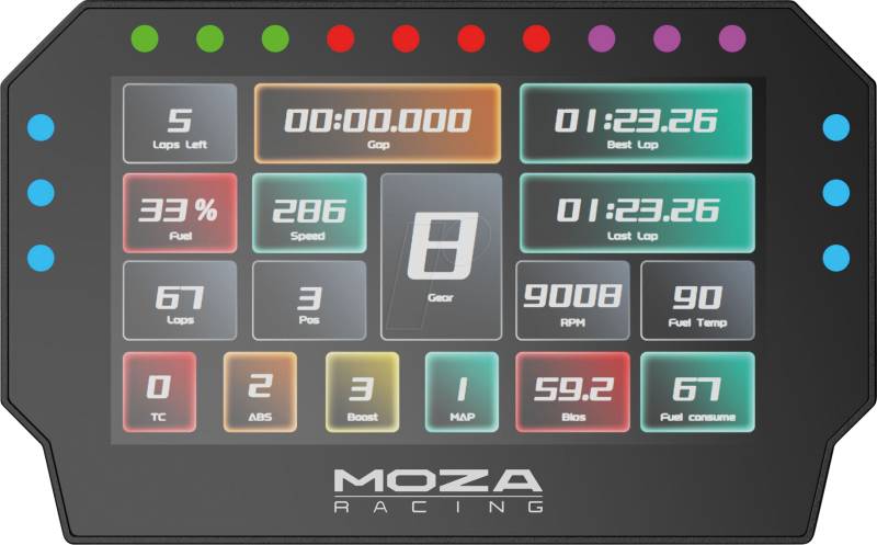 MOZA RS072 - MOZA CM2 Racing Dash von MOZA RACING