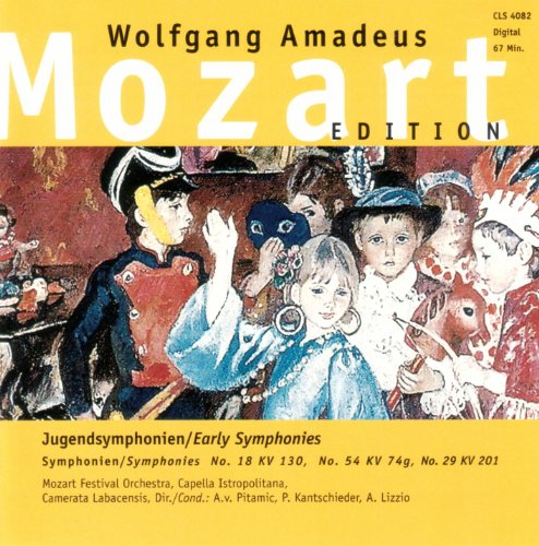 Jugendsinfonien von MOZART,W.A.