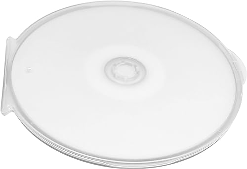 MP-Pro Slimcase CD Hüllen Rund aus PP Plastik Transparent Unzerbrechlich 25/50 Stück Runde CD-Slim-Case für 1 CD/DVD/Blu-ray - 25 Stück von MP-Pro