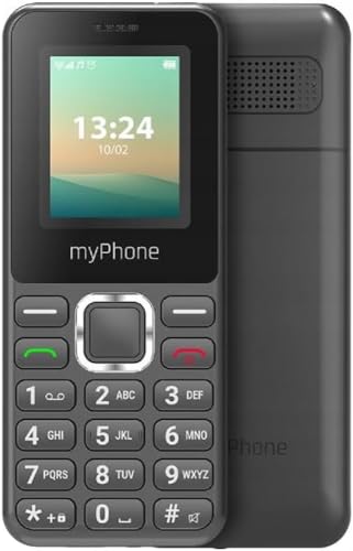Einfaches, vertragsfreies myPhone 2240 LTE 4G-Tastentelefon für Senioren mit klarem und gut lesbarem Display, bis zu 6 Tage mit Einer einzigen Ladung von MP myPhone