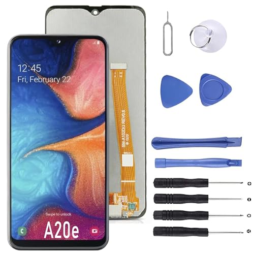 MP+ A20e Bildschirm-Ersatz für Samsung Galaxy A20e mit Reparaturwerkzeug-Set, LCD-Touch-Display, Digitizer für SM-A202F/DS MP+ A20e Bildschirm-Ersatz für Samsung Galaxy A20e mit Reparaturwerkzeug-Set, LCD-Touch-Display, Digitizer für SM-A202F/DS von MP+