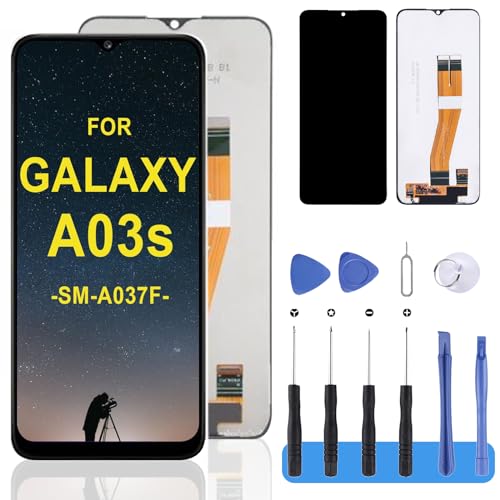 MP+ Ersatzbildschirm für Samsung Galaxy A03s, SM-A037F, Ersatz für Samsung Galaxy A03s 16,5 cm (6,5 Zoll), 3D-Touch-Panel-Display, Digitizer, Montage-Reparaturteile mit Kit (nicht für A037A, A037W, MP+ Ersatzbildschirm für Samsung Galaxy A03s, SM-A037F, Ersatz für Samsung Galaxy A03s 16,5 cm (6,5 Zoll), 3D-Touch-Panel-Display, Digitizer, Montage-Reparaturteile mit Kit (nicht für A037A, A037W, von MP+
