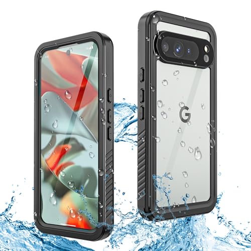 MP+ Schutzhülle für Google Pixel 9 Pro XL, wasserdicht, staubdicht, mit integriertem Displayschutz, 360° Rundumschutz für Pixel 9 Pro XL, Schwarz MP+ Schutzhülle für Google Pixel 9 Pro XL, wasserdicht, staubdicht, mit integriertem Displayschutz, 360° Rundumschutz für Pixel 9 Pro XL, Schwarz von MP+