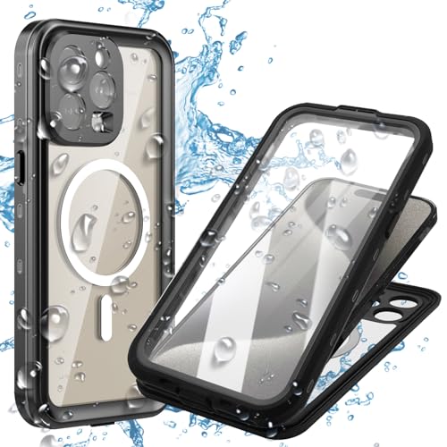 MP+ Wasserdichte Hülle für iPhone 15 Pro Max Schwarz … von MP+