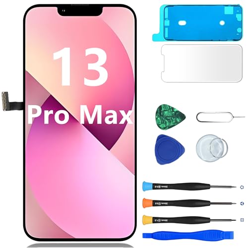 MP+ für iPhone 13 Pro Max Display Reparaturset – LCD Bildschirm Ersatz mit 3D Touch & Vormontiertem Rahmen – inkl. Werkzeug & Kleber – DIY Touchscreen Reparaturkit MP+ für iPhone 13 Pro Max Display Reparaturset – LCD Bildschirm Ersatz mit 3D Touch & Vormontiertem Rahmen – inkl. Werkzeug & Kleber – DIY Touchscreen Reparaturkit von MP+