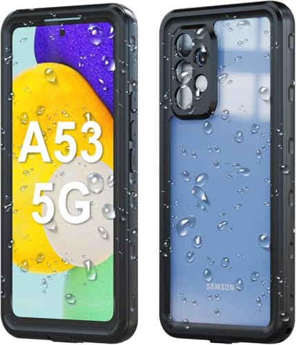 MP+für Samsung A53 5G Hülle ,IP68 wasserdichtes Gehäuse,Ganzkörperdichtung, staubdicht und stoßfest, zum Schwimmen, Unterwasser-Handyhülle mit Eingebautem Displayschutz MP+für Samsung A53 5G Hülle ,IP68 wasserdichtes Gehäuse,Ganzkörperdichtung, staubdicht und stoßfest, zum Schwimmen, Unterwasser-Handyhülle mit Eingebautem Displayschutz von MP+