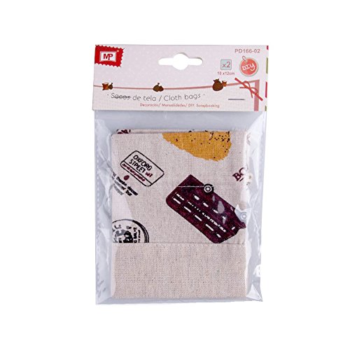MP PD166 – 02 – Set von 2 Saki Stoff mit Cordon von MP