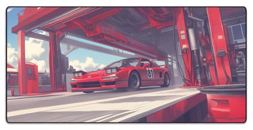 MPCO Manga Motors Großes Gaming-Mauspad für den Schreibtisch (groß (91,4 x 43,2 cm), DuraGlyde-Stoff) von MPCO.
