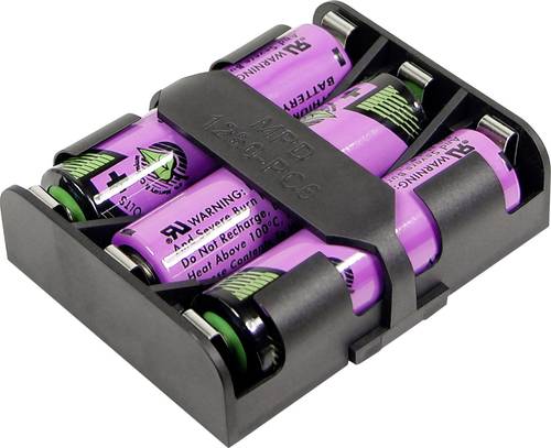 MPD BK-1280-PC6 Batteriehalter 3x Mignon (AA) Lötanschluss (L x B x H) 60 x 48 x 17mm von MPD