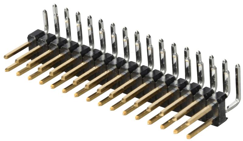 MPE 088-2-032 - Stiftleisten 2,54 mm, 2X16, gewinkelt von MPE-GARRY