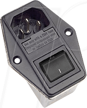 MPE HGN 375-4-F2 - Netzfilter 375, Längsflansch von MPE-GARRY