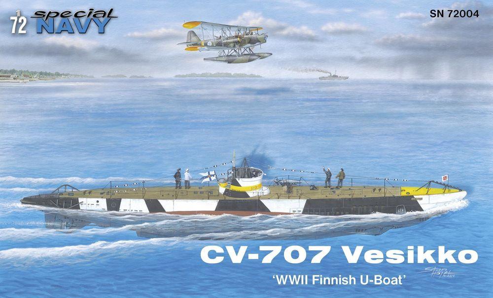 CV 707 Vesikko Finnish WWII Submarine von MPM