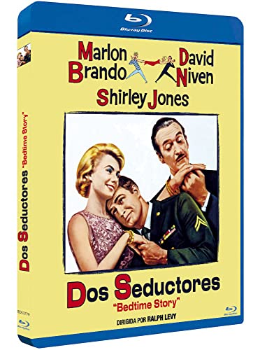 Bedtime Story 1964 Blu-Ray Spanischer Import mit englischer Sprache, Marlon Brando, David Niven, Shirley Jones Bedtime Story 1964 Blu-Ray Spanischer Import mit englischer Sprache, Marlon Brando, David Niven, Shirley Jones von MPO