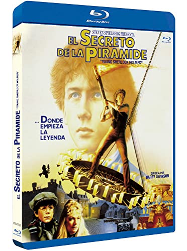 Das Geheimnis des Verborgenen Tempels/Young Sherlock Holmes (1985) (Blu-Ray) Spanisch Import mit Deutschem Ton von MPO