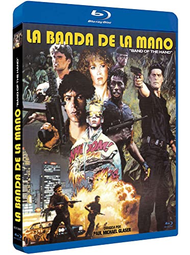 Die Gnadenlose Clique 1986 Blu-Ray Spanisch Import mit Deutschem Ton, Stephen Lang, Michael Carmine, Lauren Holly, Band of the Hand Die Gnadenlose Clique 1986 Blu-Ray Spanisch Import mit Deutschem Ton, Stephen Lang, Michael Carmine, Lauren Holly, Band of the Hand von MPO