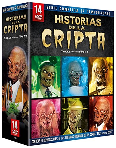 Tales from The Crypt Completes Series (Spanish Release) Historias de la Cripta Serie Completa 14 DVDs + 10 Postkarten von MPO