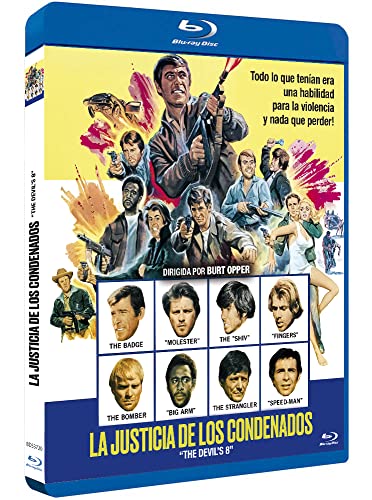 The Devil's 8 / The Devil's Eight 1969 / La Justicia de los condenados Blu-ray EU Import Englisch Tonspur (Kein Deutsch Sprache) von MPO