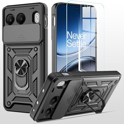 TTYSHTT hülle für OnePlus Nord 4 Handyhülle Kameraschutz Slide Camera mit 1 Stück Panzerfolie, 360 Grad Drehbar Metall Ring Fallschutz Handy Hüllen Outdoor Schutzhülle Cover TTYSHTT hülle für OnePlus Nord 4 Handyhülle Kameraschutz Slide Camera mit 1 Stück Panzerfolie, 360 Grad Drehbar Metall Ring Fallschutz Handy Hüllen Outdoor Schutzhülle Cover von TTYSHTT