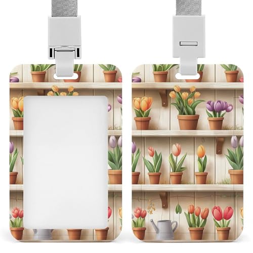 Id-Kartenhalter Arbeitsschildhalter Mit Lanyard Blumentopfmuster Id-Kartenhalter Arbeitsschildhalter Mit Lanyard Id-Kartenhalter Arbeitsschildhalter Mit Lanyard Blumentopfmuster Id-Kartenhalter Arbeitsschildhalter Mit Lanyard von MQSSYOA
