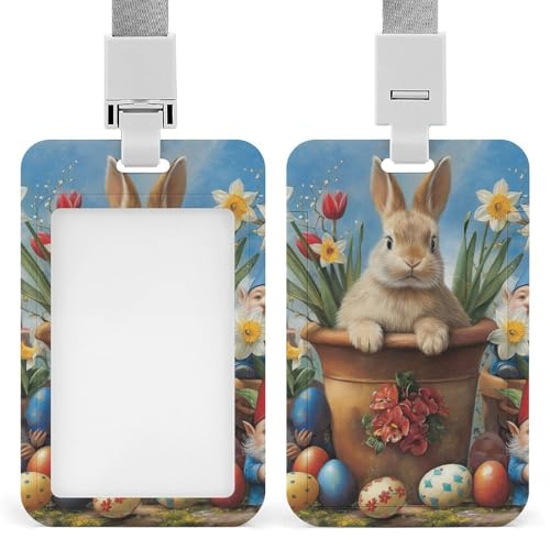 Id-Kartenhalter Arbeitsschildhalter Mit Lanyard Happy Easter Bunny Eggs Id-Kartenhalter Arbeitsschildhalter Mit Lanyard Id-Kartenhalter Arbeitsschildhalter Mit Lanyard Happy Easter Bunny Eggs Id-Kartenhalter Arbeitsschildhalter Mit Lanyard von MQSSYOA