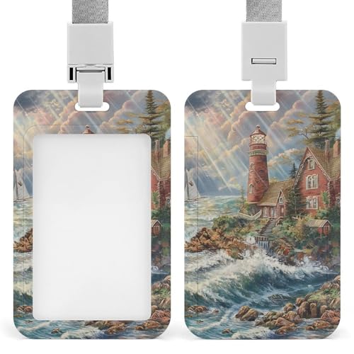 Id-Kartenhalter Arbeitsschildhalter Mit Lanyard Küste Landschaft Id-Kartenhalter Arbeitsschildhalter Mit Lanyard Id-Kartenhalter Arbeitsschildhalter Mit Lanyard Küste Landschaft Id-Kartenhalter Arbeitsschildhalter Mit Lanyard von MQSSYOA