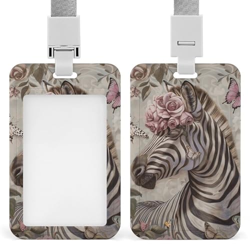 Id-Kartenhalter Arbeitsschildhalter Mit Lanyard Tierische Blumen Schmetterling Id-Kartenhalter Arbeitsschildhalter Mit Lanyard Id-Kartenhalter Arbeitsschildhalter Mit Lanyard Tierische Blumen Schmetterling Id-Kartenhalter Arbeitsschildhalter Mit Lanyard von MQSSYOA