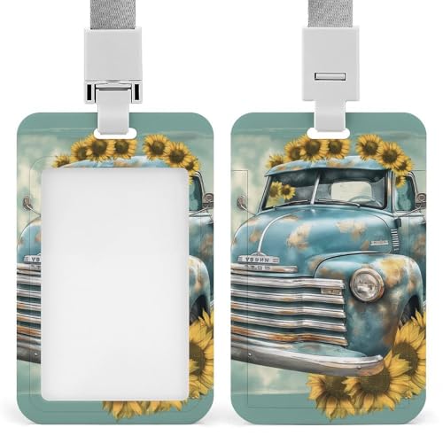Id-Kartenhalter Arbeitsschildhalter Mit Lanyard Truck And Sunflowers Id-Kartenhalter Arbeitsschildhalter Mit Lanyard Id-Kartenhalter Arbeitsschildhalter Mit Lanyard Truck And Sunflowers Id-Kartenhalter Arbeitsschildhalter Mit Lanyard von MQSSYOA