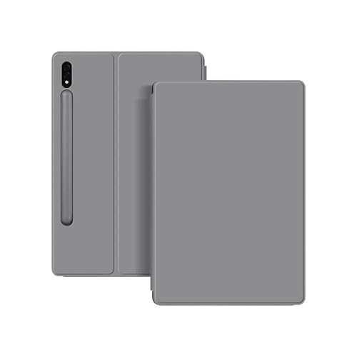 MQVQAUBST Magnetische Tablet-Hülle, geeignet for Samsung Tab S10 FE Plus 13,1 Zoll SM-X620 X626B, Standabdeckung, automatische Schlaf-/Wachfunktion, mit Stifthalter(Gray) von MQVQAUBST