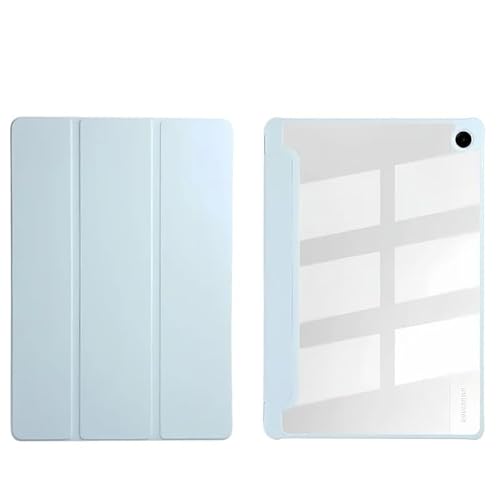 MQVQAUBST Mit Bleistifthalter-Tablet-Hülle, geeignet for Samsung Galaxy Tab A9 8,7 Zoll SM-X110 A9Plus 11 SM-X210-Abdeckung(Sky Blue,A9 Plus 11") von MQVQAUBST