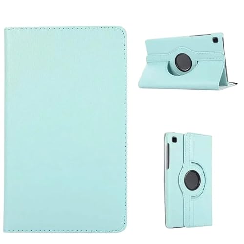 MQVQAUBST Smart Tablet Case Geeignet for Samsung Galaxy Tab S6 Lite 10.4" SM-P610 P620 P613 360 Grad drehbare Standabdeckung(Sky Blue,S6 Lite 2022) von MQVQAUBST