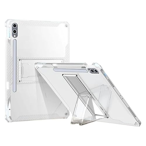 MQVQAUBST Tablet-Hülle geeignet for Samsung Galaxy Tab S9 SM-X710 A9 Plus SM-X216 11 Zoll mit Halter Airbag transparente Abdeckung(Tab A9 Plus 11inch) von MQVQAUBST