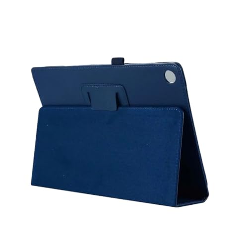 MQVQAUBST Tablet-Hülle passend for Lenovo TAB 4 10 TB-X304F TB-X304N TB-X304L 10,1 Zoll Slim Folding Stand PU-Leder Smart Cover(Navy Blue) von MQVQAUBST