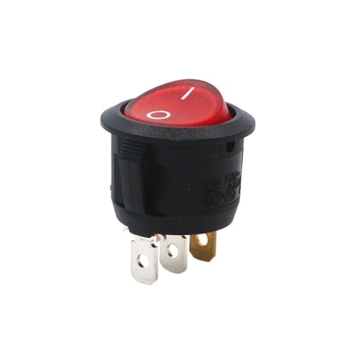 R13-112B STSP rocker switch/ON-OFF 3pins with Red Neon/250V 10A 125V 16A /Toy‘s ’power switch MQXFCZUX von MQXFCZUX