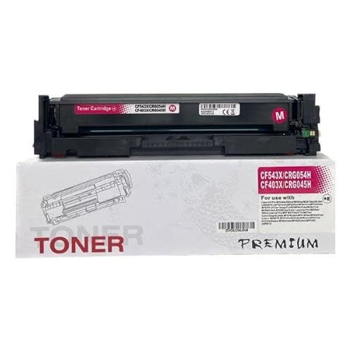 Patrone für HP CF543X 203X Magenta Toner kompatibel für HP 203X CF 543X Hp 201X CF403X Canon 045H Canon 054H Color Laserjet Pro MFP M281fdw M254nw M254dw M281fdn M281cdw 1XMagenta von MR CARTRIDGE