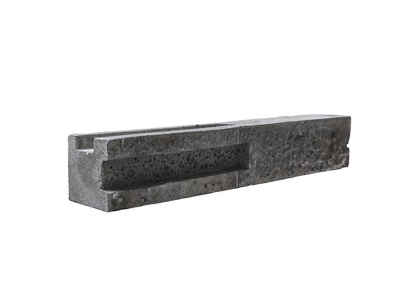 MR-Shop Betonzaun Standard Eckpfosten, doppelseitig, 1.160 mm von MR-Shop