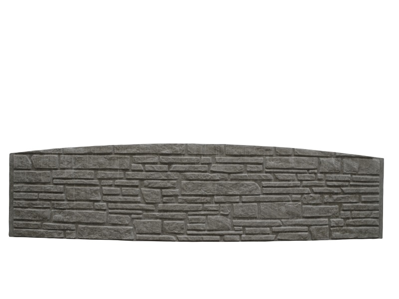 MR-Shop Betonzaun Standard Montanabogen Motiv MR-Shop Betonzaun Standard Montanabogen Motiv von MR-Shop