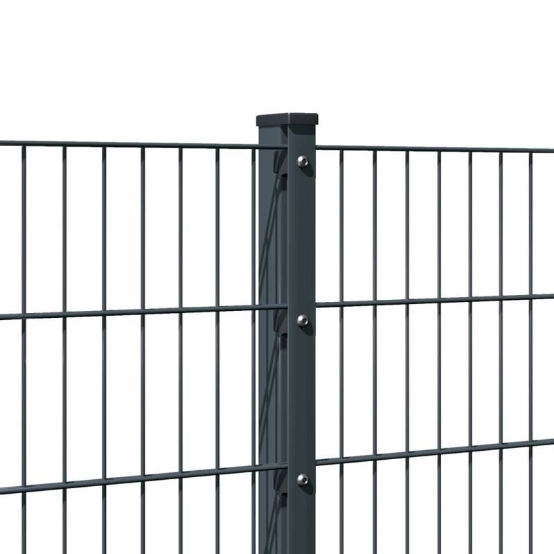 MR-Shop Doppelstabmatte Anthrazit RAL 7016, Anthrazitgrau, 1.030 mm x 8/6/8 von MR-Shop