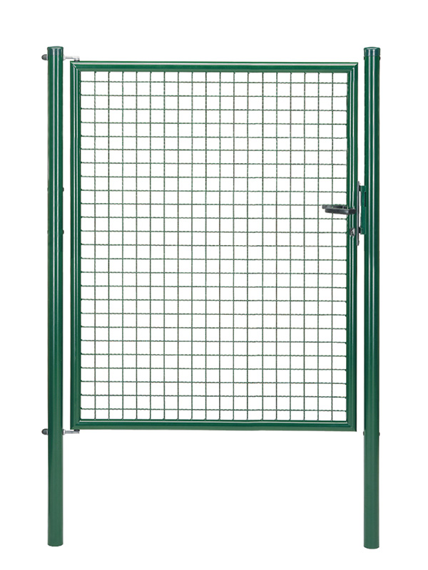 Gust. Alberts GmbH & Co. KG Gartentor einflügelig grün RAL 6005, 1.250 mm x 1.500 mm von Gust. Alberts GmbH & Co. KG